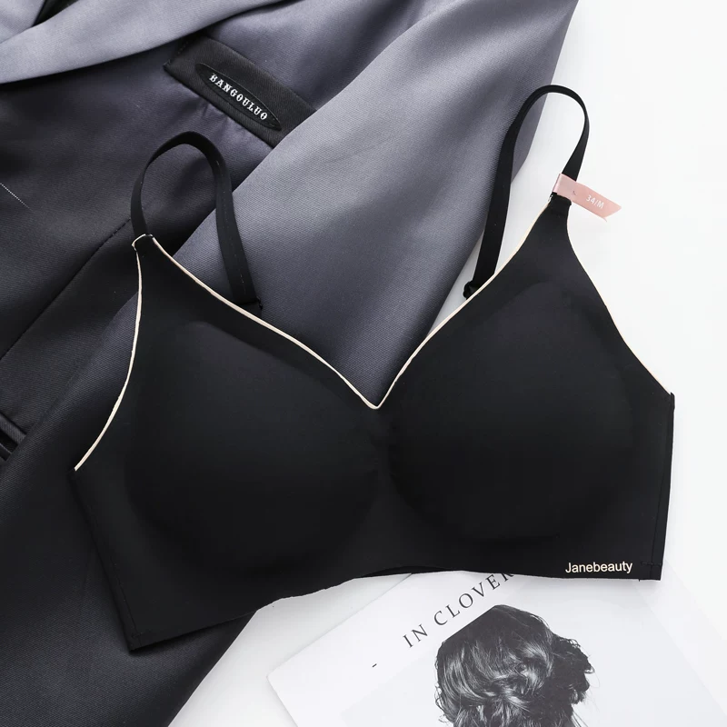 Japanese thin supporting wireless bra, underwear
