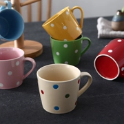 Giá đặc biệt dễ thương gốm sóng cốc buổi chiều trà tráng miệng cốc ấm trà chén nhỏ ăn sáng cốc nhỏ mug