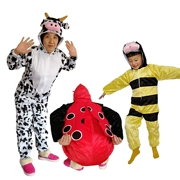 Hiệu suất cung cấp quần áo cho trẻ em biểu diễn động vật mẫu giáo phục vụ phụ huynh-trẻ em phim hoạt hình anime 12 con hổ hoàng đạo - Sản phẩm Đảng / Magic / Hiệu suất