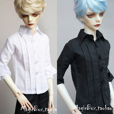 taobao agent Doll, white clothing, jacket, long sleeve, scale 1:3, scale 1:4, scale 1:6