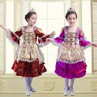 Trẻ em Châu Âu Tòa án Nga Quần áo Nhiếp ảnh Trang phục Hoàng tử Châu Âu Công chúa Trang phục Sân khấu Kịch - Trang phục trang phục động vật biển cho bé yêu