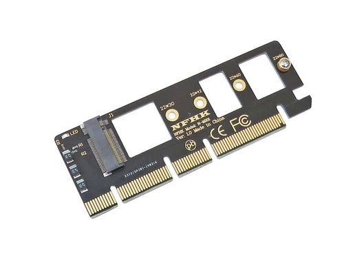 M.2 NVME SSD TO PCIE 3.0 4.0 X4 X8 X16 Сплошная адаптированная карта адаптируется адаптер карт