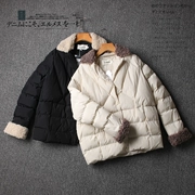 Giá quá cao! Mùa thu đông nữ mới Thời trang Hàn Quốc áo khoác cotton ngắn ấm áp S01665 - Bông