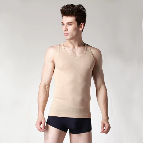 Одна бесплатная промоушена доставка 2308 гонений за оленей Pure Cotton Corean версия стройного хлопкового рукавочного жилета, чтобы купить три Get One