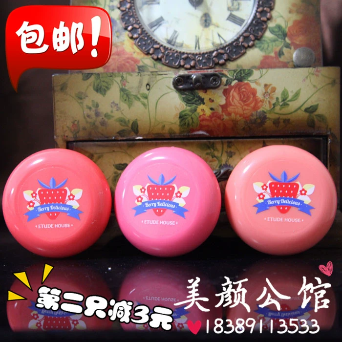Hàn Quốc ETUDE HOUSE Strawberry Cream Blush Cream Trang điểm Nude Tự nhiên Lâu trôi - Blush / Cochineal
