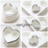 Выпекание секреты с несколькими французскими стилем West Point Mousse из нержавеющей стали.