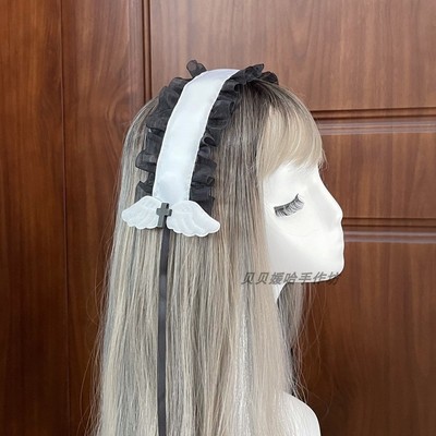 taobao agent Genuine hair accessory, headband, Lolita style, cosplay