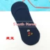 Hàn Quốc nhập khẩu cặp đôi nam thuyền vớ mùa hè thoáng khí mồ hôi mỏng nam miệng phim hoạt hình vớ vớ Disney tất nam cổ ngắn Vớ mắt cá chân