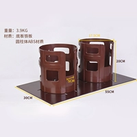 Материал ABS с двумя -ямы