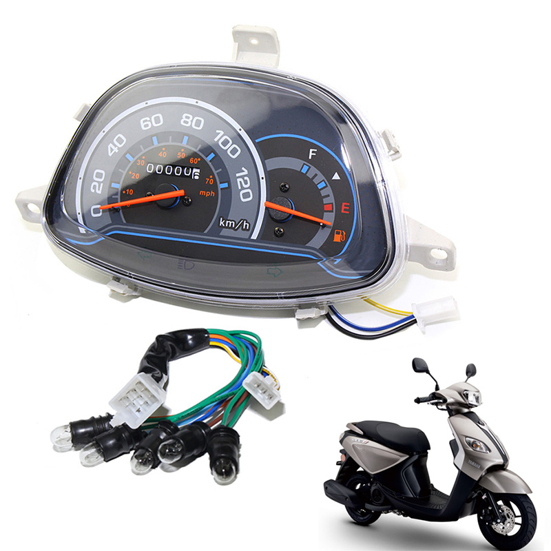 độ đồng hồ xe máy Qiaoge i JOG-i125 cụ xe máy mới Qiaoge i scooter cơ khí cụ đo dặm trường hợp cụ đồng hồ đo tua máy koso đồng hồ xe 50cc