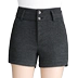 Quần short nữ mùa thu đông 2018 mới thon eo cao mặc mùa xuân phù hợp với đồ len cỡ lớn quần legging Hàn Quốc quần đùi big size cho nữ Quần short