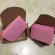 Розовая закругленная карта (100 штук 1 коробки)