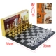 4912A супер большие золотые и серебряные шахматы