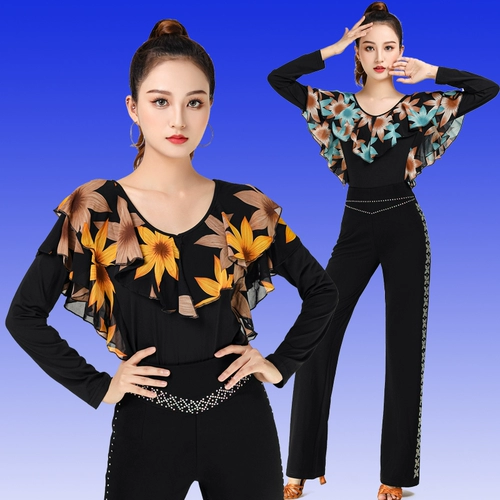 Gitta Dance Service Новый лотос лист края цветочная танце