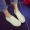 Giày vải mới 2019 của Hàn Quốc Giày nữ dày, giày lười đế dày, giày đế bệt - Plimsolls