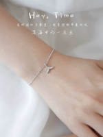 Toàn bộ cơ thể 925 sterling bạc đuôi nàng tiên cá đơn giản thời trang tươi sáng tạo vòng đeo tay sinh viên Sen trang sức Hàn Quốc vòng tay nam đẹp