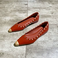 Универсальная комфортная обувь с заостренным носом для кожаной обуви, 2020, мягкая подошва