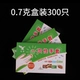 0,7 грамма коробки накачивает 300
