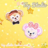 Ins girl heart bear thêu trâm cặp đôi dễ thương cá tính sáng tạo Quần áo Nhật Bản trang trí phụ kiện túi pin - Trâm cài ghim cài áo vest nữ