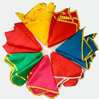 Шелковый танцевальный платок Тест Специальные восьмиугольные шарф -повороты и извращенные янпурные танце