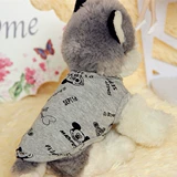 Одежда для домашних животных, собачья одежда, мультипликационная полосатая полоса