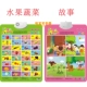 Biểu đồ âm thanh tường Le Leyu Trẻ em Nhân vật Trung Quốc Bính âm Kỹ thuật số Đọc âm thanh Đồ chơi giáo dục sớm 2 - Đồ chơi giáo dục sớm / robot