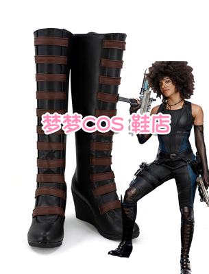 taobao agent Number 4066 X -Men Deadpool 2 Mono Cos shoes COSPLAY shoes to customize