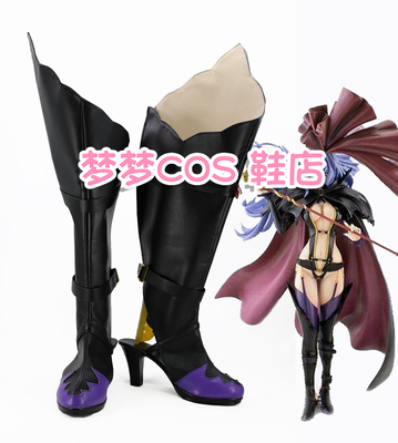 taobao agent Number 3807 Macroton Fortress F Shili Black Rabbit COSplay Shoe COSPLAY Shoes