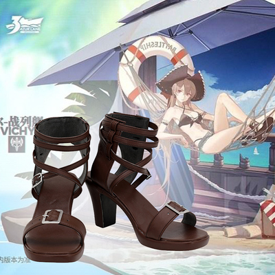 taobao agent A646 Blue route allows Balt swimsuit COSPLAY shoes cos shoes to draw