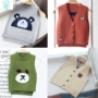 Trai Mùa Xuân và Mùa Thu Trẻ Em Mặc Vest Ấm 2018 Mới Dệt Kim Áo Len Trẻ Em Mỏng của Bé Vest Cardigan shop quần áo trẻ em đẹp