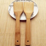 Кухонная деревянная лопата, нежигальная горшка, специальная жареная бамбуковая лопата сплющенной шпатель