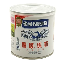 6 бутылок, 1 почта, Nestle Eagle 唛 Рафинирование молочного десертного чайного чая Яичные яичные ингредиенты, гнездовое молоко оригинальное 350 г г
