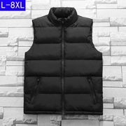 Mùa đông nam vest cỡ lớn nam cộng với phân bón tăng xuống cotton mùa thu vest xu hướng áo khoác dày Hàn Quốc