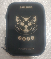 Samsung T7 T5 Защитный рукав SSD Мобильный жесткий диск Anti -Shock Anty -Shock -устойчивый пакет с хард -дисковым пакетом