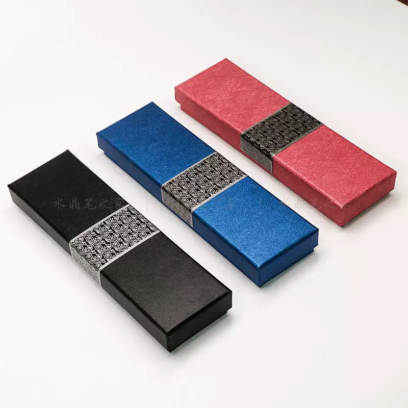 Blue pencil case, sponge, gift pen, pack
