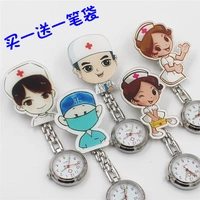 Мультяшные милые карманные часы аксессуар для медсестер, простой и элегантный дизайн