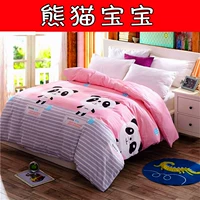 Mùa hè quilt bao gồm duy nhất mảnh bông khăn trải giường ký túc xá 150 200 230 đôi quilt cover bông 1.5 1,8 2m chăn hè cho bé