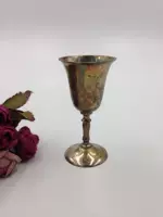Вторая -ручные медные ремесла 614195 Серебряная чашка европейская фоновая фоновая старая медная коллекция
