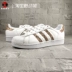 Xicheng Sports Giày thể thao Adidas Cỏ ba lá SUPERSTAR W Women Classic Shell Head CQ2514 - Dép / giày thường Dép / giày thường