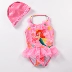 2018 cô gái mới nàng tiên cá màu hồng công chúa áo tắm một mảnh trẻ em treo cổ áo tắm chống trượt - Đồ bơi trẻ em Đồ bơi trẻ em