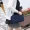 Thẻ vị trí chìa khóa Nhật Bản và dây kéo thương hiệu mới thay đổi vị trí polyester tối chéo mặt cắt ngang chứng nhận hộ chiếu túi đeo chéo nữ cá tính