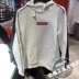 Áo len nữ mùa đông sz Anta 2018 - Thể thao lông cừu / jumper hoodie tay ngắn Thể thao lông cừu / jumper