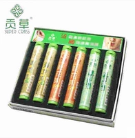Gongcao Wenlai Qingshuuishi погружен в Osmanthus jasmine Mint 6 подарочные коробки для дыма бросают курительный порошок