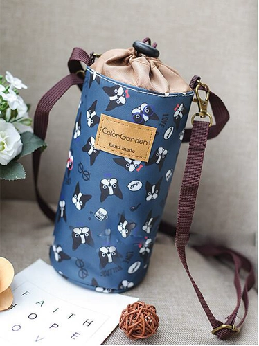 Милая сумка через плечо со стаканом, сумка-чехол для школьников, подходит для студента, популярно в интернете