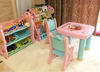 Детские столы и кресло -костюмы домашний детский столик для игрушечного стола обеденный стол можно поднять и нарисовать игровой стол Бесплатная доставка