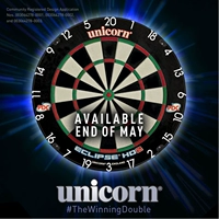 New Unicorn chuyên nghiệp thi đấu phi tiêu dao 18 inch đặt phi tiêu II độ nét cao mục tiêu HD2 - Darts / Table football / Giải trí trong nhà phi tiêu xịn