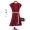 Shen Yidu Mùa hè 2021 mới của phụ nữ mùa hè váy dài trung niên ngắn tay váy ôm mỏng 1707 - Váy dài