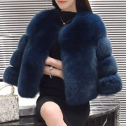 Haining nhỏ hương thơm gió mỏng faux fur fox fur coat nữ đặc biệt cung cấp đoạn ngắn 2017 mùa đông chống mùa giải phóng mặt bằng