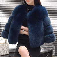 Haining nhỏ hương thơm gió mỏng faux fur fox fur coat nữ đặc biệt cung cấp đoạn ngắn 2017 mùa đông chống mùa giải phóng mặt bằng mẫu áo lông cừu đẹp