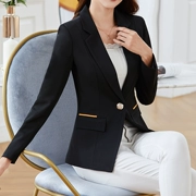 2018 mùa thu mới khí chất thời trang Slim nhỏ phù hợp với áo khoác nữ đầy màu sắc phù hợp với túi bìa phù hợp với hoang dã giản dị